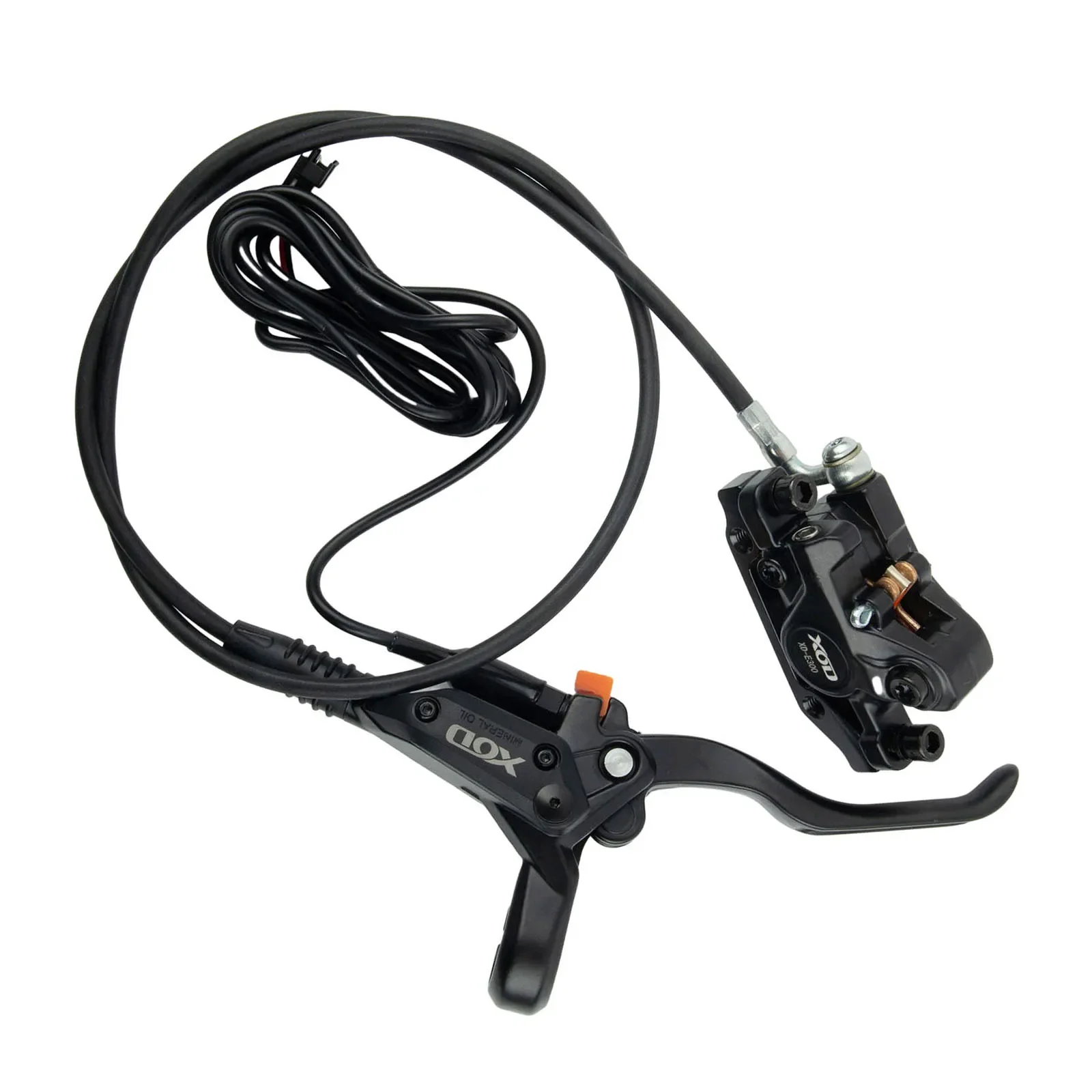 Brakes XOD Hydraulic Disc Brake Practical To Use Right-front Right-rear Bicycle Electric Cable 180mm Left-front