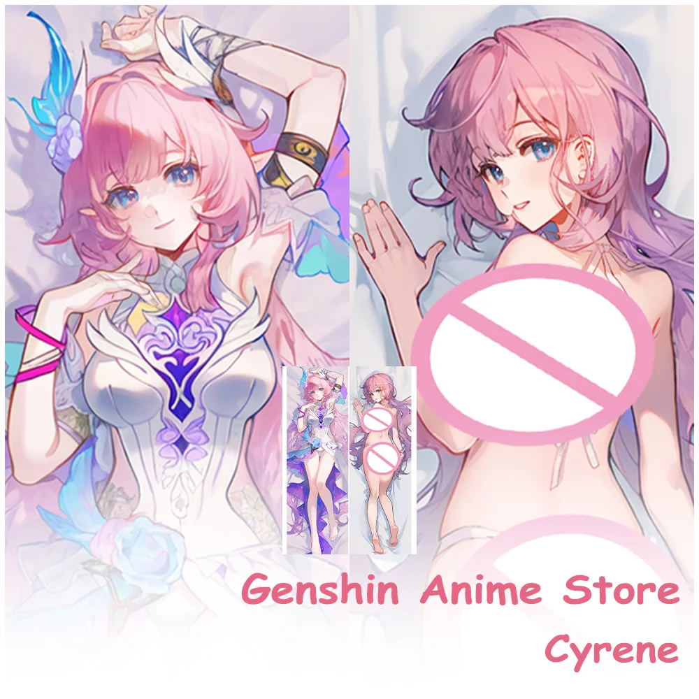 

Чехол для подушки-дакимакуры с изображением персонажа Кириэ из аниме Honkai Impact 3, двусторонняя печать, реквизит для косплея, подушка для отаху