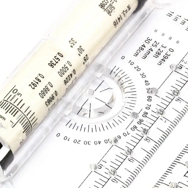 A2BE Drawing Ruler Balance Scale Measuring Ruler Drafting Tool Drawing Ruler