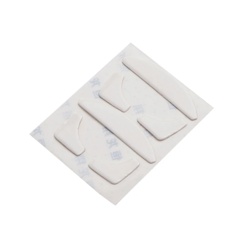 2แพ็ค Gaming Mouse Skates แผ่นรองเมาส์สำหรับ Razer-DeathAdder เมาส์สีขาว Glides Curve Edge