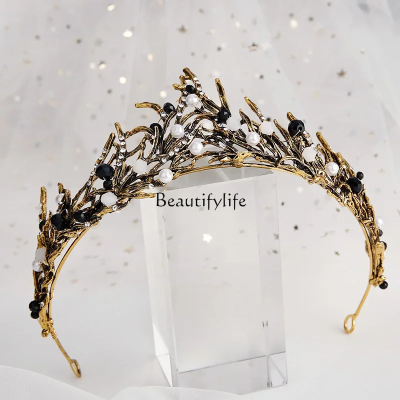 

Crown Bridal Headdress Wedding Accessories Suit