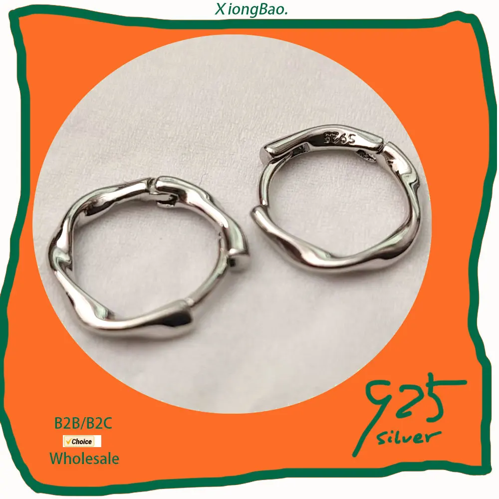 

Gift Zircon Geometric Earrings Hoop Earrings for Women 2026 New 925 Sterling Silver Earrings Cuff Piercing Jewelry