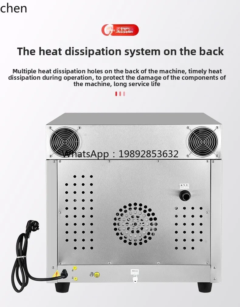 KX multifunctionele 5-plaat stoomoven met grote capaciteit, geïntegreerde machine, elektrische verwarming, universele commerciële stoomoven