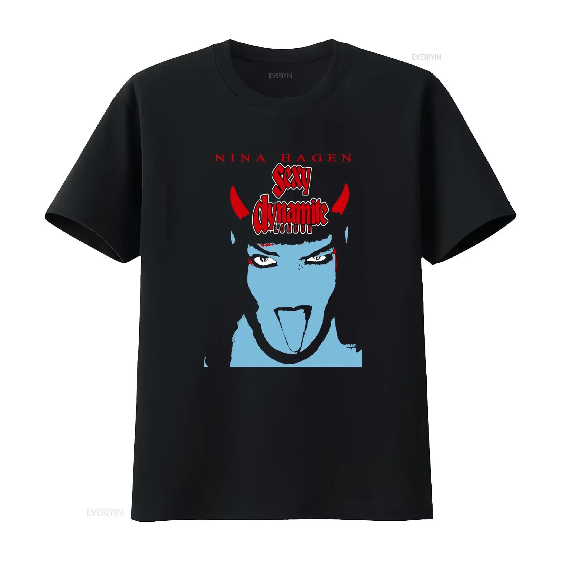 Sexy Dynamite London Nina Hagen T Shirt Available in All Sizes from S to 4XL vintage Washed Stylish Unisex graphic Soft