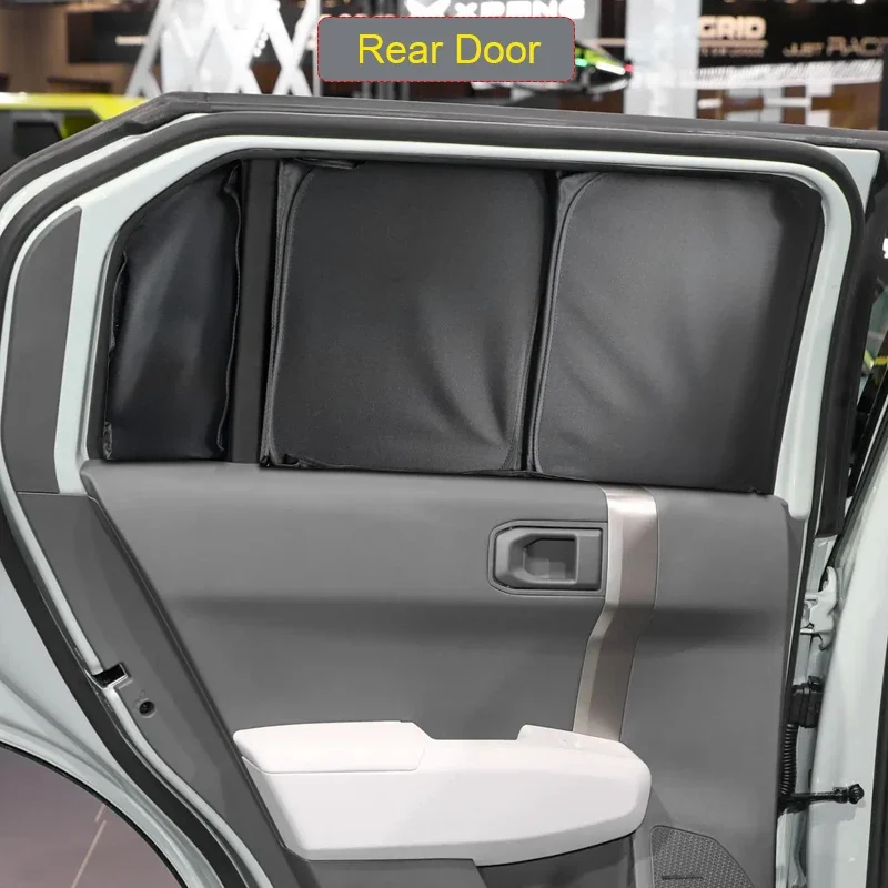 

Car Black Anti-UV Heat Insulation Window Privacy Sunshade For KIA EV3 SV 2025-Present Auto Protect Cover Interior Accessory