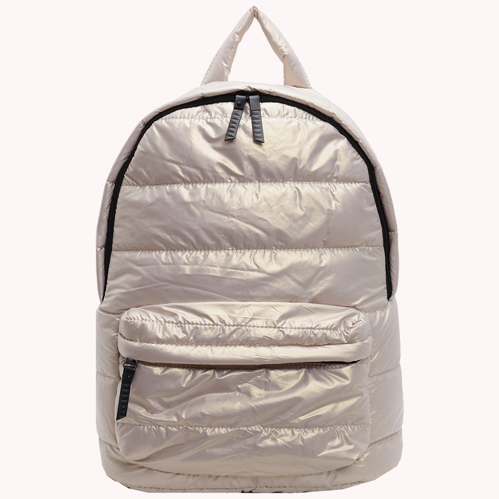 Puffer Backpack Multi Pocket for Women Men Handbag Adjustable Strap Shoulder Bag for Work Travel