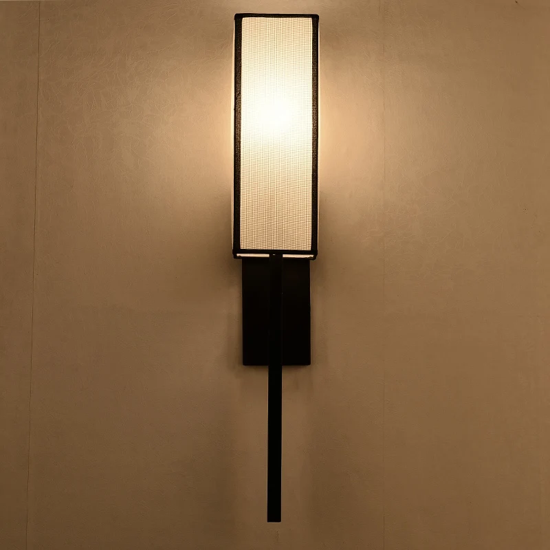 

new Chinese living room wall lamp Bedroom bedside warm wall lamp Single head double head bathroom corridor aisle wall lamp
