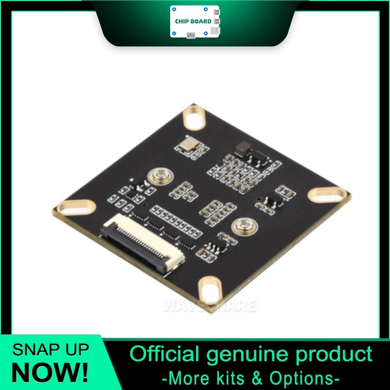 

Waveshare IMX415 8MP Autofocus Camera Board, MIPI 95.5° Lens for Raspberry Pi 5 4B 3 Zero