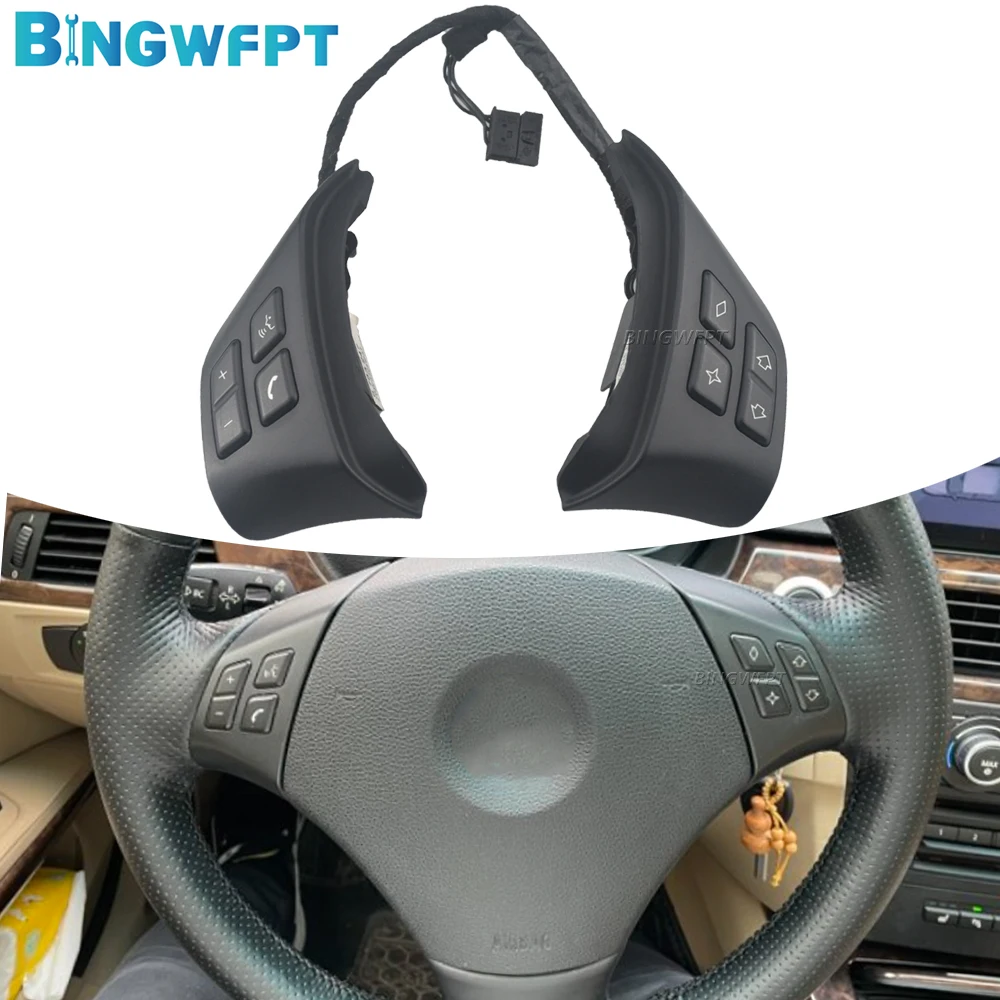 High Quality Steering Wheel Switch 05-09 For BMW 3 E90 E91 X1 E84 61316959894 6959894