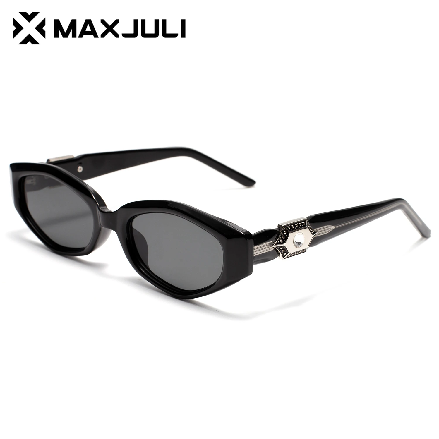 

Модные женские солнцезащитные очки MAXJULI с защитой от ультрафиолета UV400, в крупной оправе, дизайнерские линзы, женские солнцезащитные очки