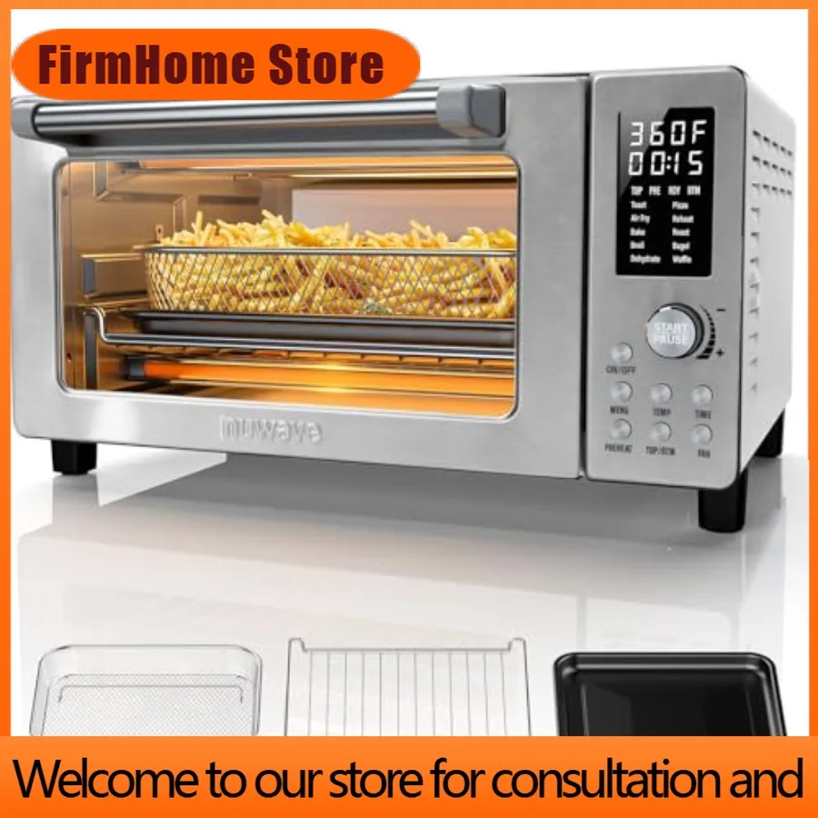 FirmHome StoreBravo Pro Convection Air Fryer Toaster Oven Combo New And Improved 10-in-1 50-450F Temp Controls Quick Even Crisp