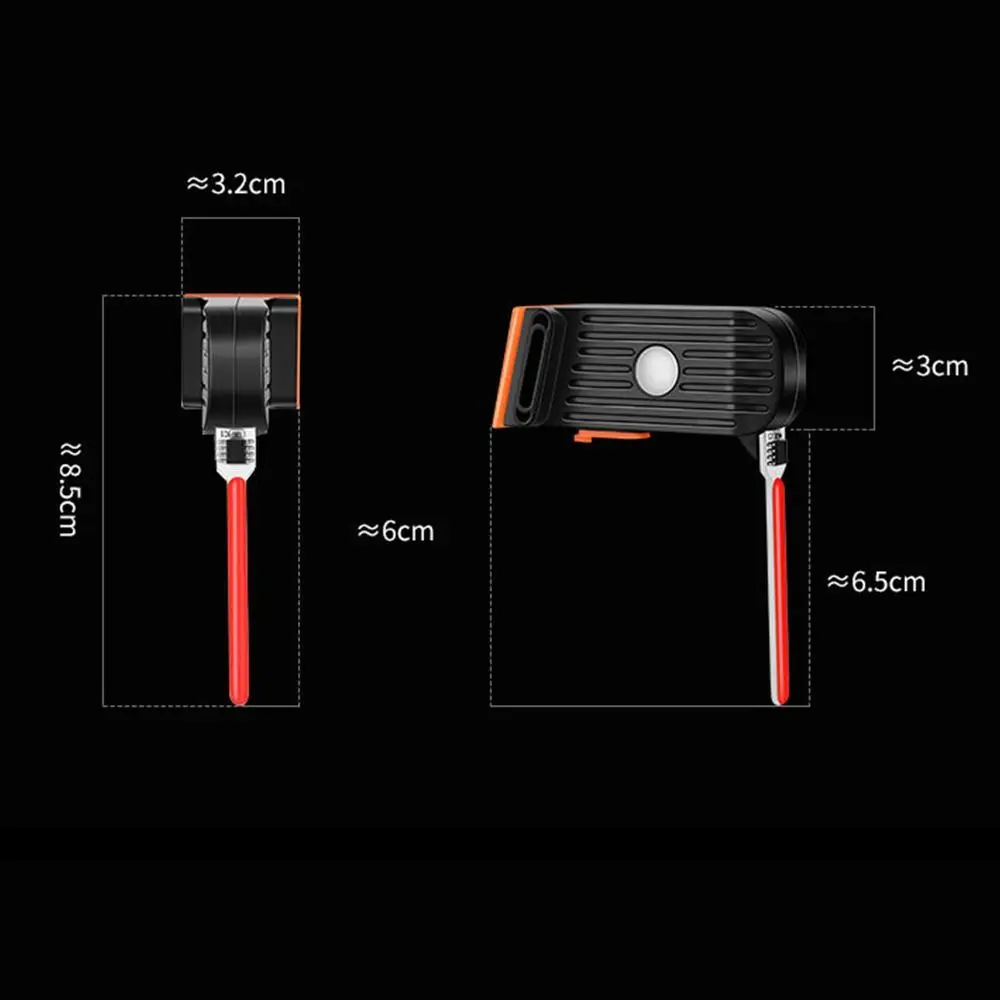 Luz traseira de bicicleta LED ultra brilhante - luz de advertência recarregável para mountain bike noturna