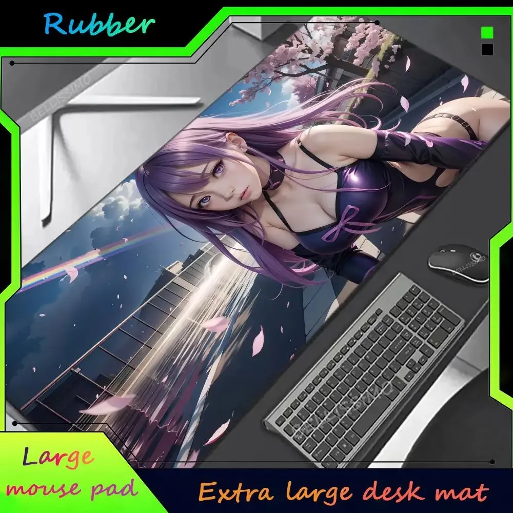 

Sexy Anime Large XXL Mouse Pad Hentai mousepad Big Boobs anime fine table mat otaku HD Computer keyboard pad Cute Girl Desk Mat