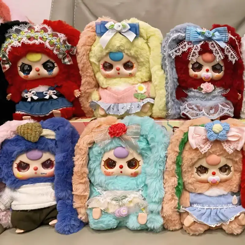 

Новый ребенок три лилии кролик город V4 серия Mystery Box Kawaii аниме фигурка Коллекционная слепая коробка модная декоративная игрушка
