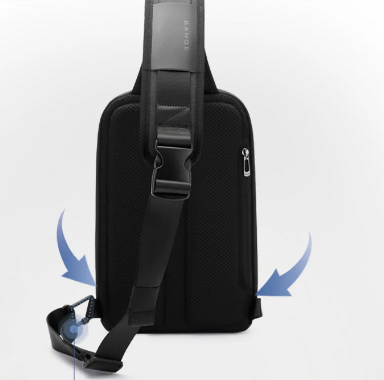 Bange Men's Shoulder Bags Crossbody Fanny Packs Luxury Waist Pack Bag Sling Men's Shoulder Bags Crossbody Outdoor Cycling Bag
