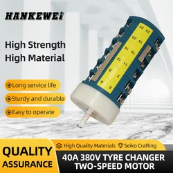 40A 380V Tyre changer Two-speed Motor Forward Reverse Switch Tire Repair Replaced Fitting Parts