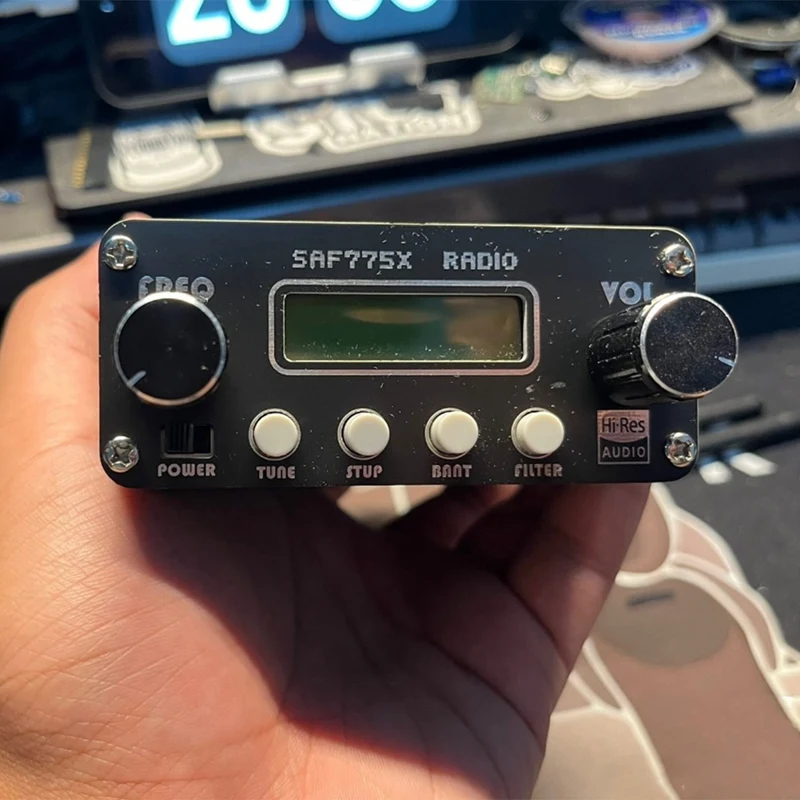 Radio penerima Radio DSP SDR penerima Full Band Radio Receiver dengan SAF7751 Chip untuk FM FL MW LW SW