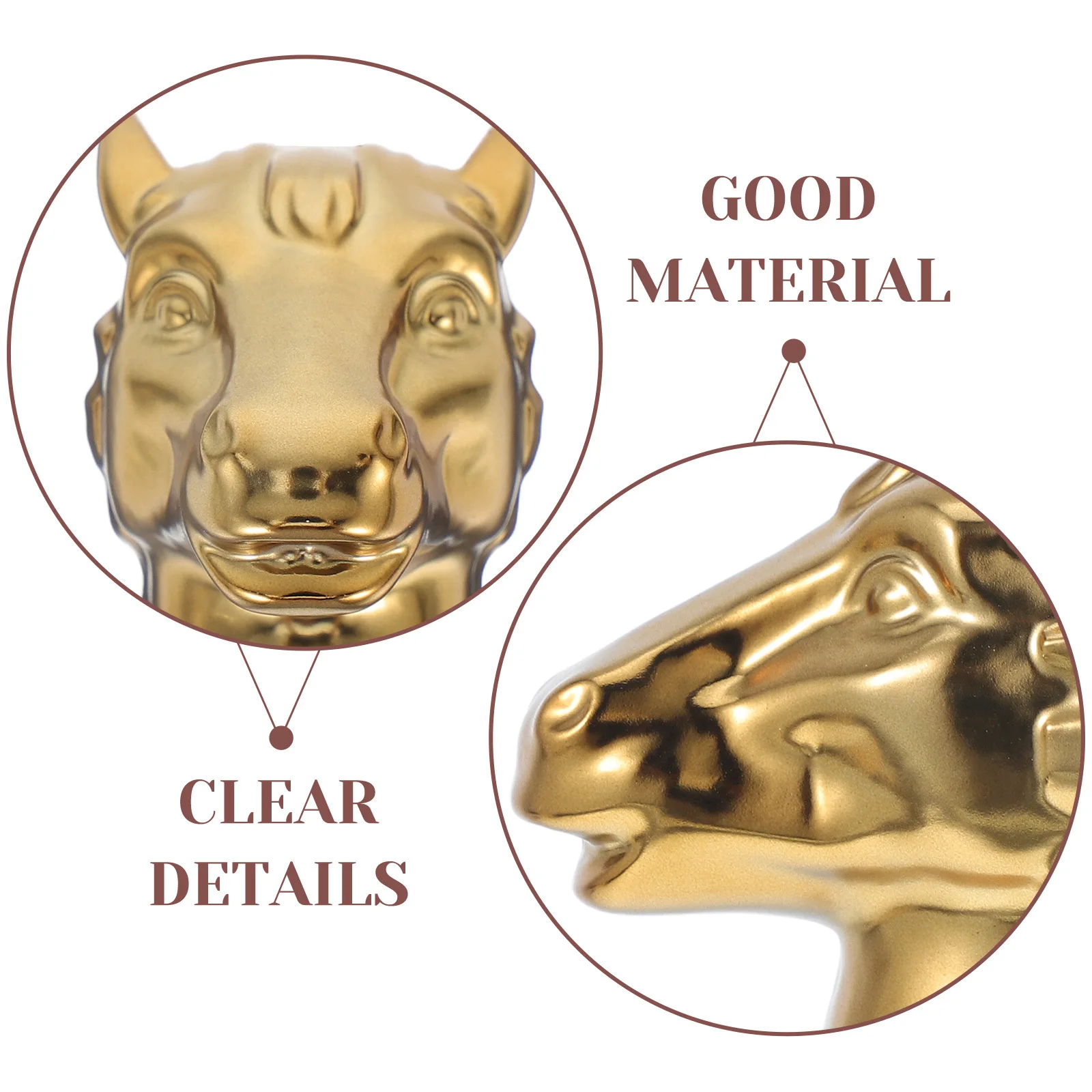 5pcs Horse Shape Perfume Cap: Zodiac Bottle Lid For Refillable Bottles 15 Caliber Spray Topper Fragrance