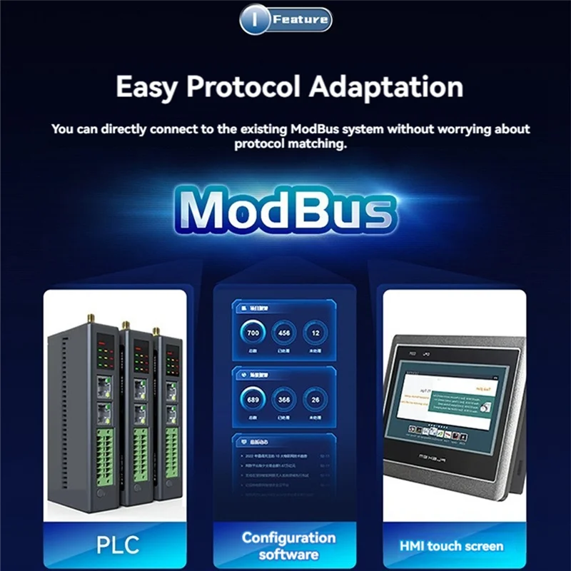 SQPP-وحدة اكتساب درجة الحرارة 8 طريقة Modbus RS485 نوع K بوابة الإدخال الحرارية المراقبة DNS الصناعية