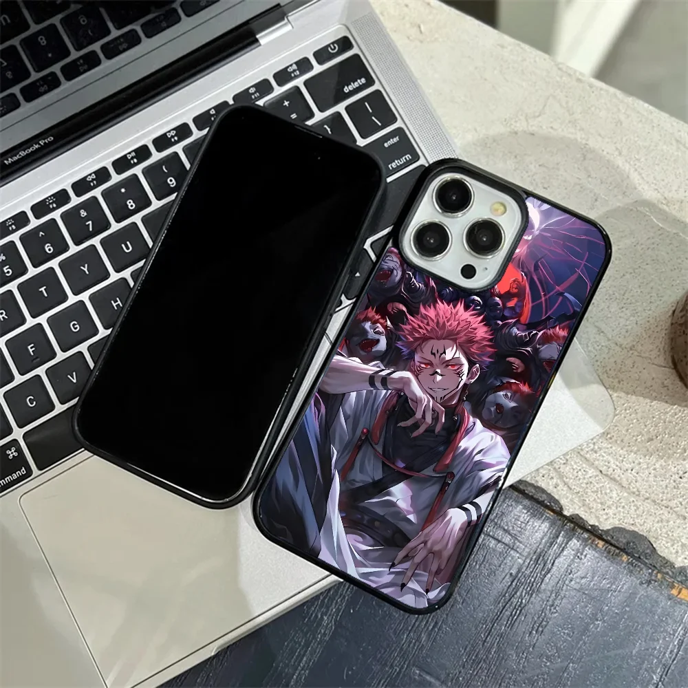 Yuji Itadori  J-Jujutsu Kaisen Phone Case Mobile Phone Cases For IPhone 15 14 13 Pro Max 11 12 Mini Alex Mirror TPU Shell