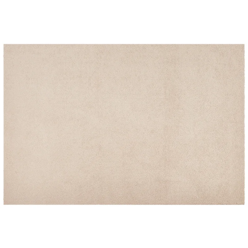 

Waterproof and anti-fouling glue-free carpet, living room, bedroom fully covered with cream-style plain carpet