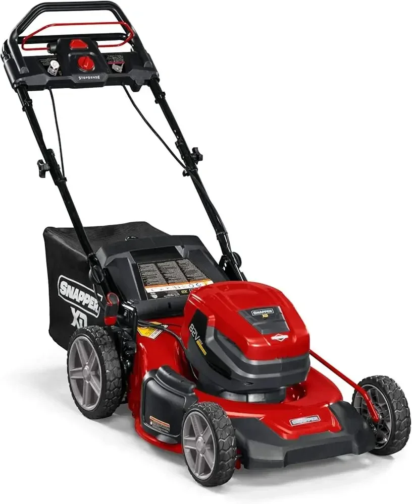 جزازة العشب Snapper 82V Max StepSense - 190cc Rotary Cordless 4-Stroke، طاقة 1800W، 2-Stroke 196cc صناعية DIY Grade Reel Mow #1