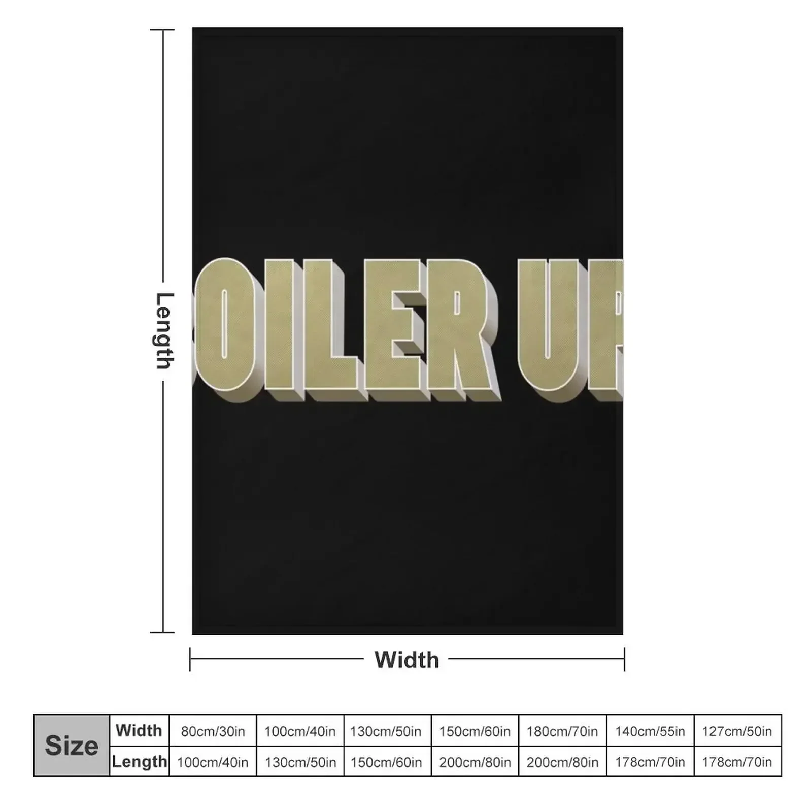Boiler Up! Throw Blanket couch cozy soft plush fuzzy picnic outdoor blanket
