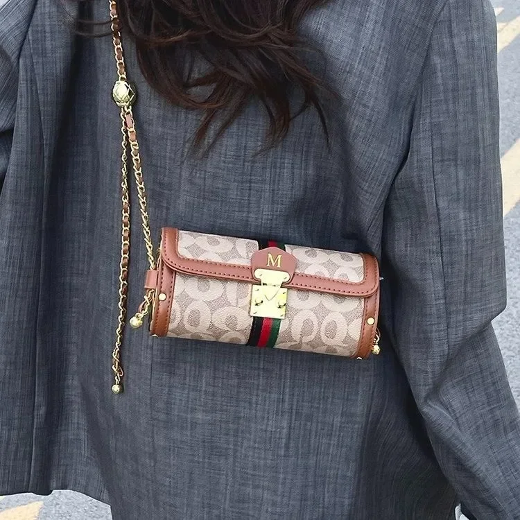 

2025 New! New Chinese Style Chain Crossbody and Shoulder Bag, High - End and Versatile, The First Choice for Women's Outings