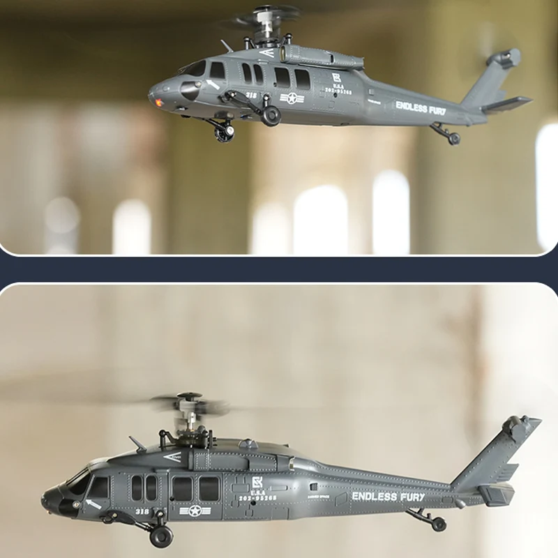 U9901 فرش RTF RC هليكوبتر 6CH جيروسكوب بنقرة واحدة ثلاثية الأبعاد الوجه التدفق البصري تحديد المواقع نموذج هليكوبتر لعبة هواية للبنين
