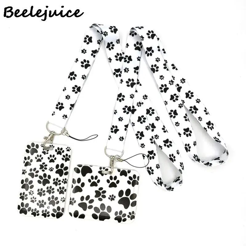 

Белые собачьи лапы, горизонтальный модный ремешок, держатель для удостоверения личности, чехол для пропуска автобуса, зажим для банковской кредитной карты, ремешок, держатель для карт