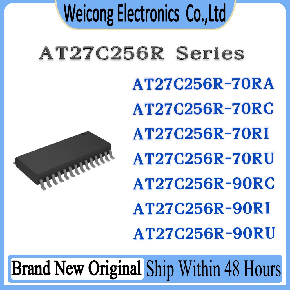 

AT27C256R-70RA AT27C256R-70RC AT27C256R-70RI AT27C256R-70RU AT27C256R-90RC AT27C256R-90RI AT27C256R-90RU AT IC EPROM Chip SOIC