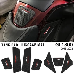 For Honda Gold wing 1800 GL1800 gl 1800 Knee Grip Pads For Honda Goldwing 1800 Stickers Fuel Tank Pad Trunk Protector Decal