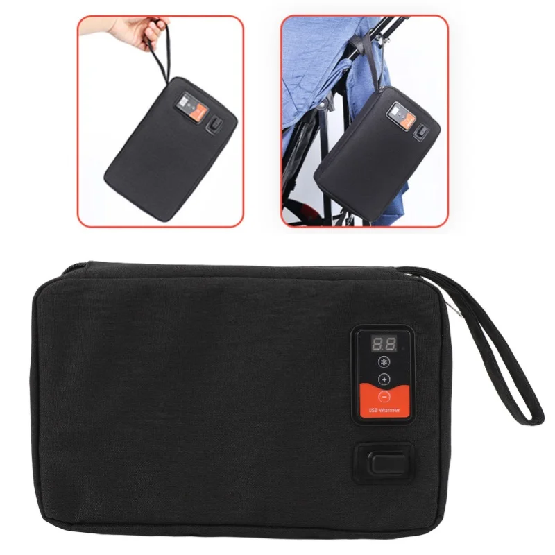 Dispenser scaldasalviette per neonati Temperatura regolabile Interruttore facile da premere Interfaccia USB Riscaldatore scaldasalviette umidificate