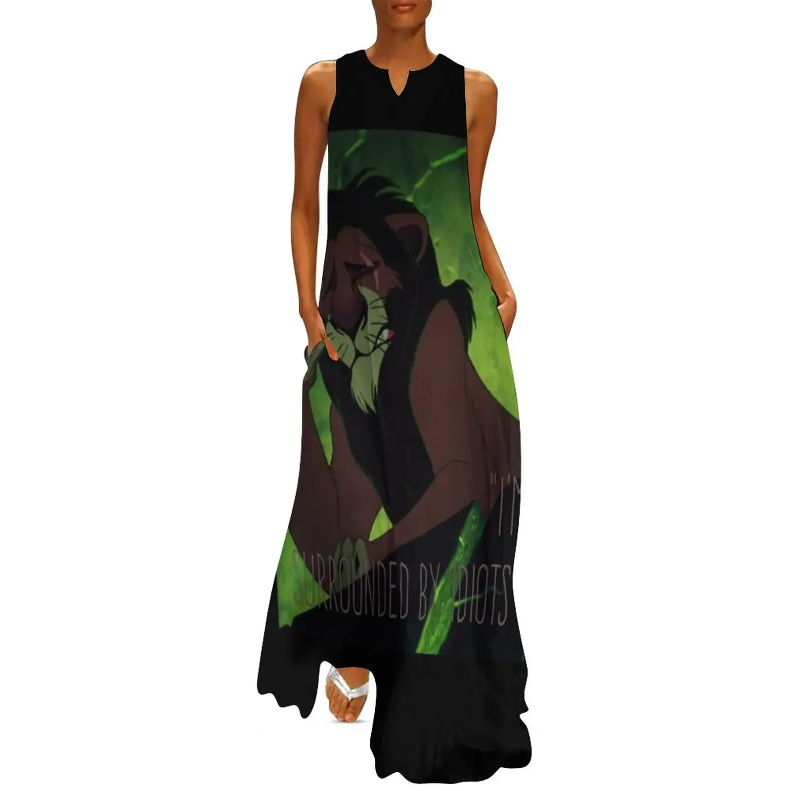 

I'm Surrounded by Idiots Long Dress Summer dresses for women womens clothing summer dresses women 2025 Dress