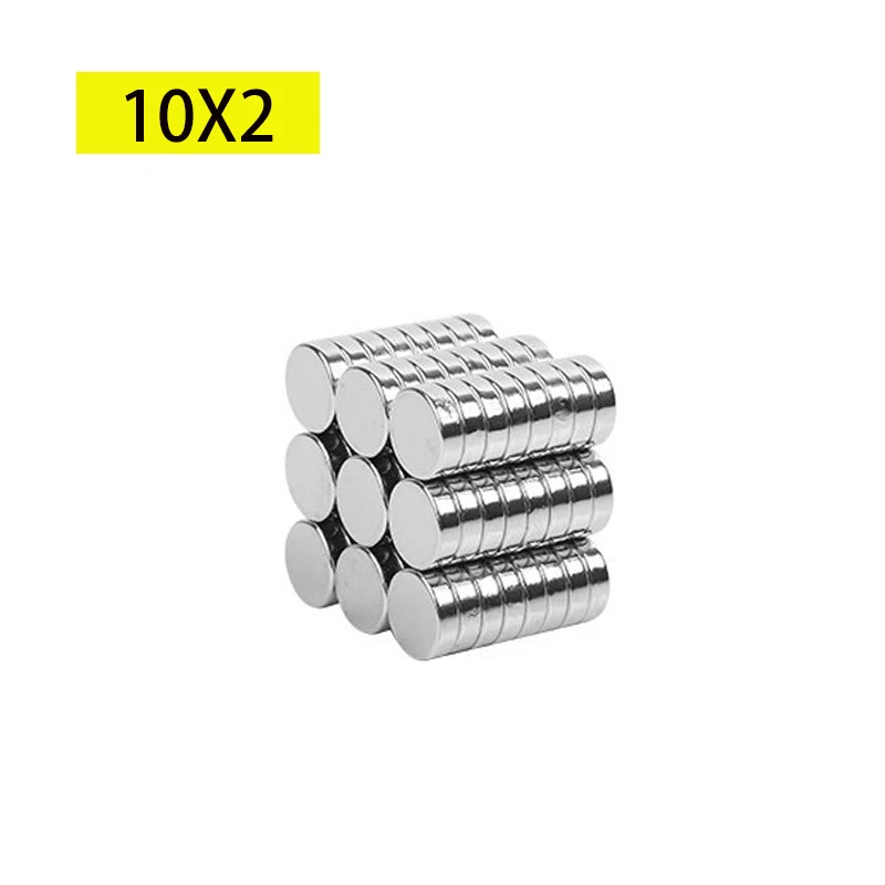 

10x2 Neodymium Magnet Round Rare Earth Magnet N35 NdFeB Block Super Powerful Small imane Permanent Magnet Disc neodymium magnet