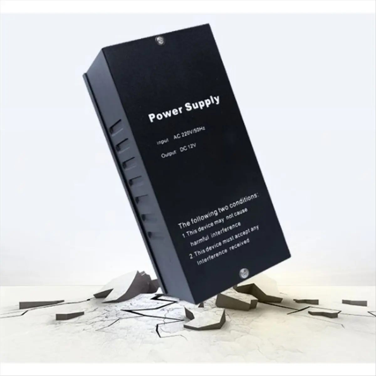 SWXF DC 12V-14V 5A Access Control Switch Power Supply 2Lock Double Relay Door Power Source AC110-230V Work for Video Intercom