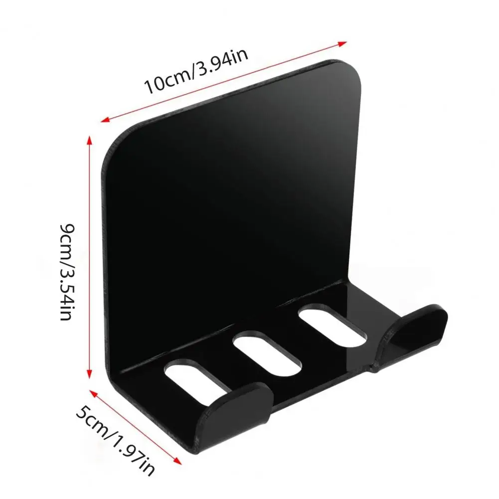 Wall Mounted Phone Holder Easy Installation Phone Holder Wall Mount Phone Holder Charging Stand Bedside Smartphone Organizer