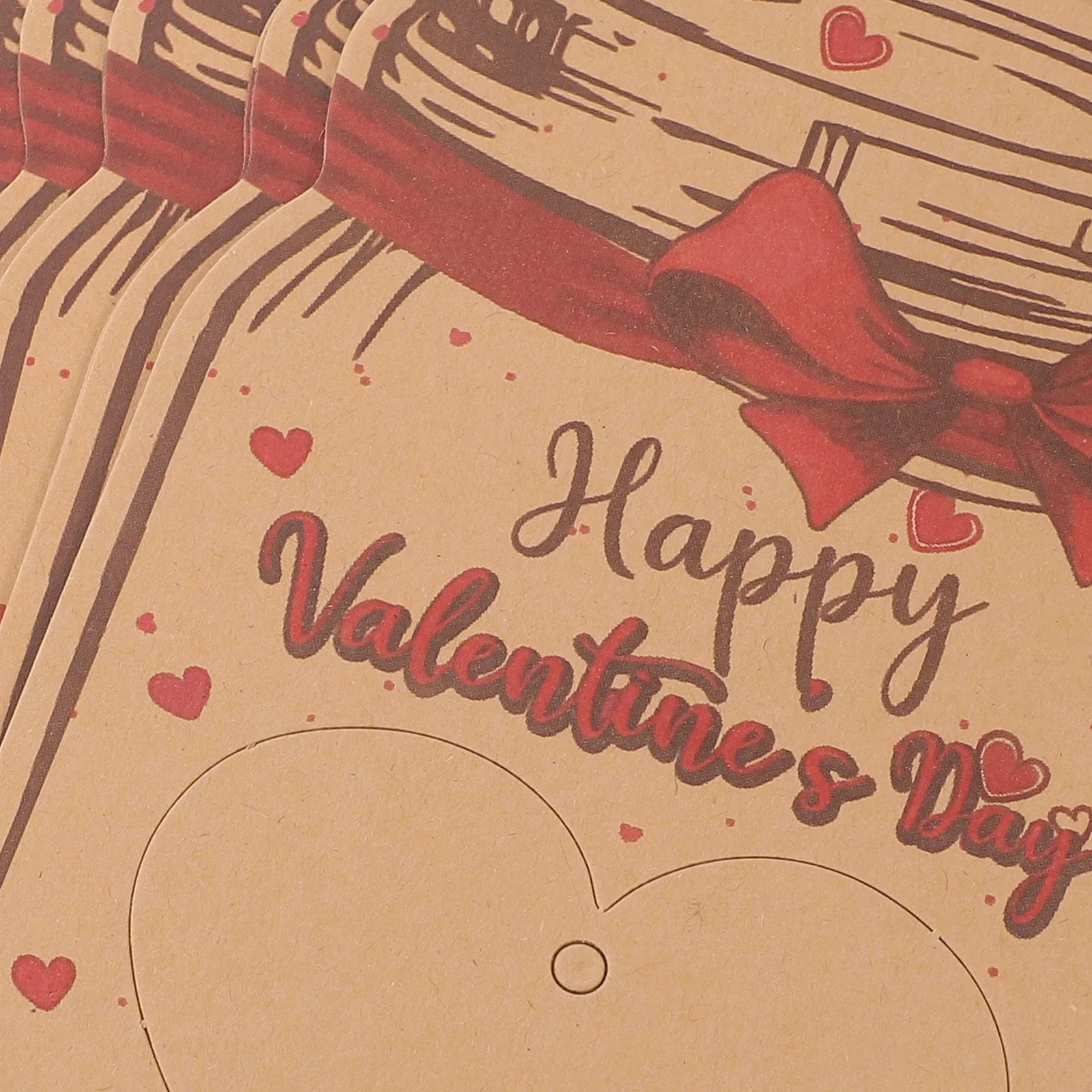 

24Sets Valentines Cards Classroom Exchange Delicate Mason Jar Valentine Day Greeting Cards for Valentine' Day Party Favors