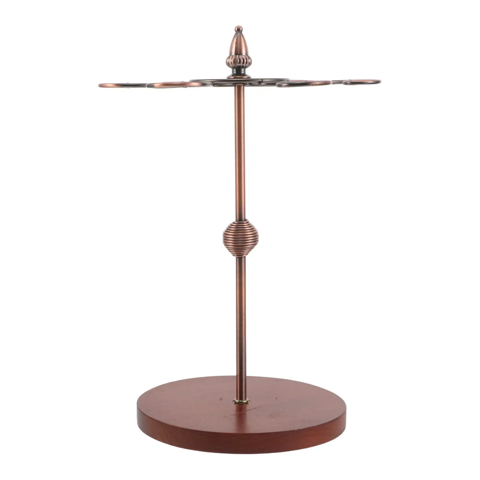 

Rotating Medal Display Rack 360 Degree Wooden Base Medal Stand Holder for Desk Tabletop Sports Marathon Soccer Awards