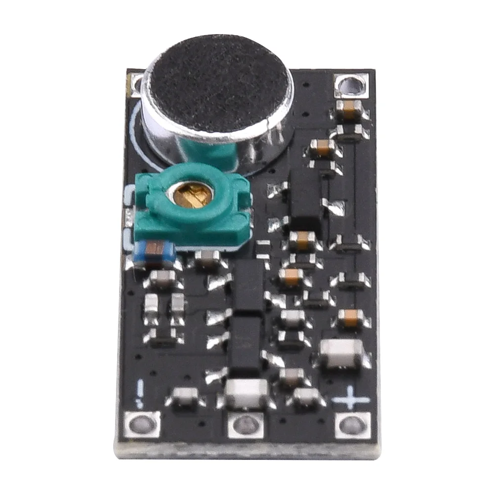 Modulo Trasmettitore FM 88-115MHz con Microfono DC 2V 12V 9mA Wireless Auto FM Radio Trasmitter Board per Arduino Fai Da Te