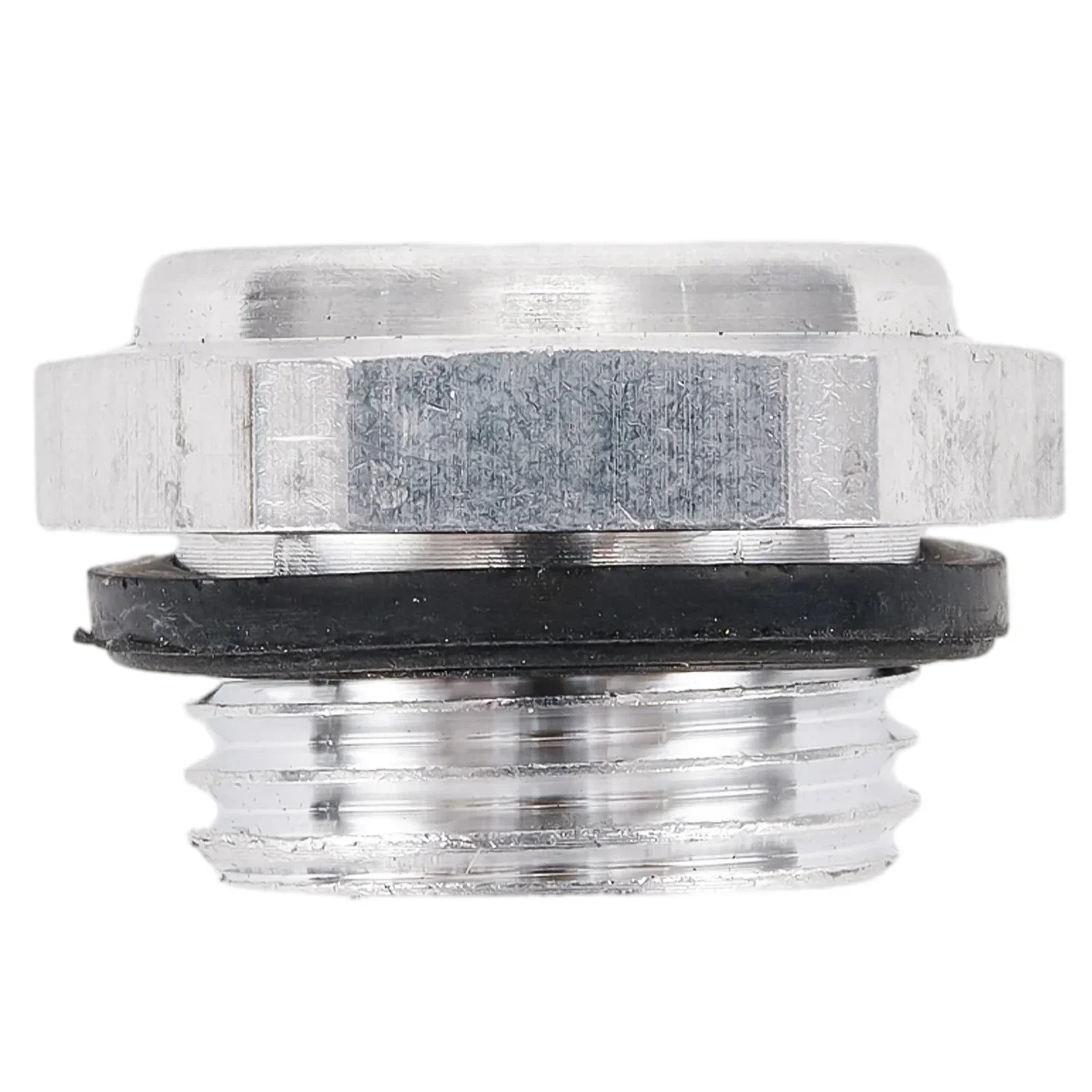 Aluminum Oil Sight Glass Oil Sight Glass Easily And Accurately Inner Hexagon Oil Level Sight Glass Tempered Glass