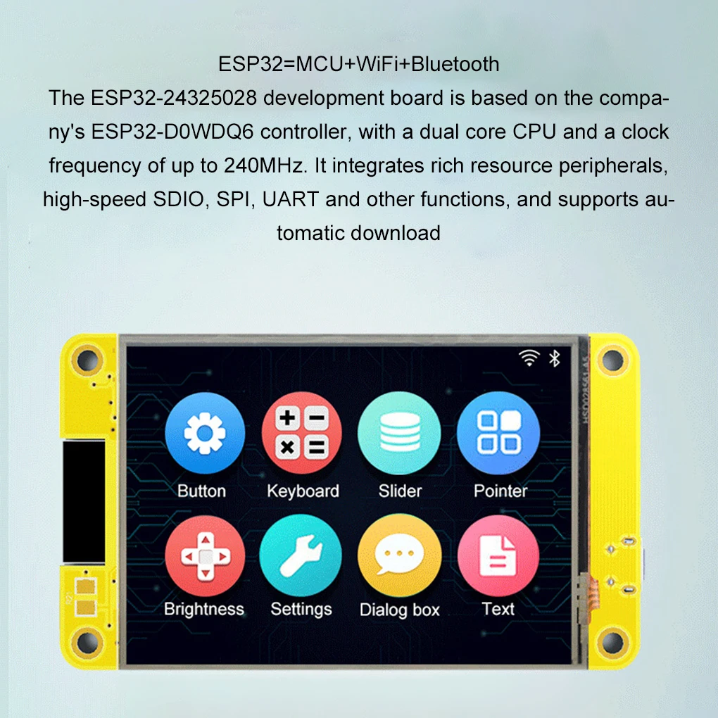 ESP32 Xtouch LCD Screen for P1S ESP32-2432S028R Development Board 2.4in RGB Display 240x320mm for BambuLab P1P Xtouch P1S Screen