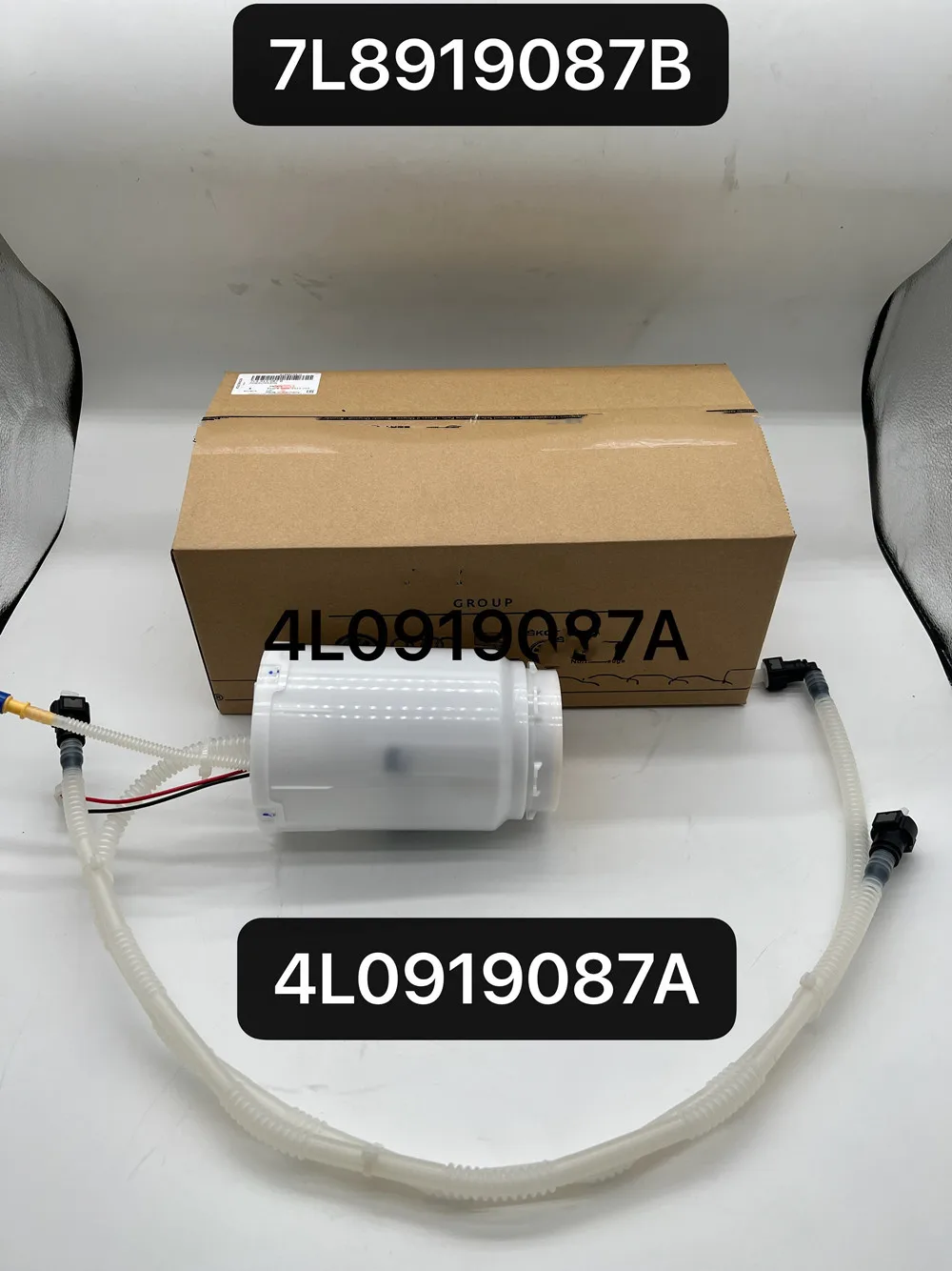 Genuine OEM Electric Fuel Pump Module Assembly for Audi Q7 2007-2011 For VW Touareg 3.6L 4.2L 07-10 7L8919087B 4L0919087A