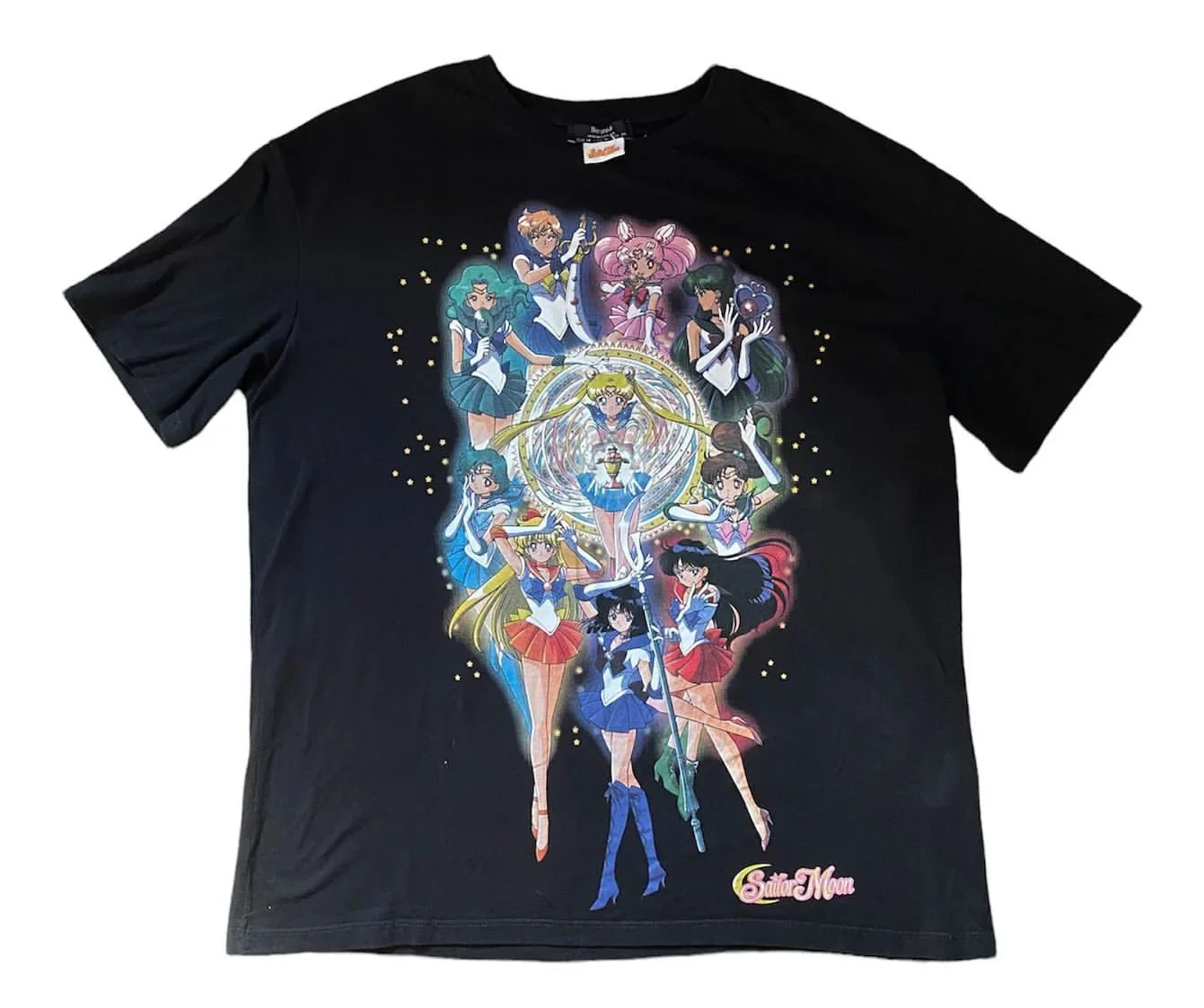 Anime Sailor Moon Cotton T-shirt 100%Cotton T-shirt Summer T-shirts Men's Women's Cute Harajuku Kawaii Y2K Clothes Tops
