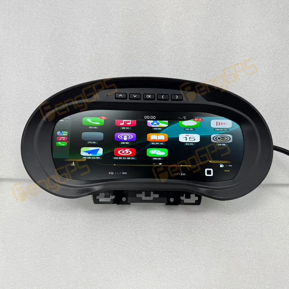 

12,3-дюймовый цифровой кластерный одометр, экран для Volkswagen Polo 2012-2018, ЖК-дисплей, приборная панель, виртуальный измеритель скорости в кабине, автомобиль