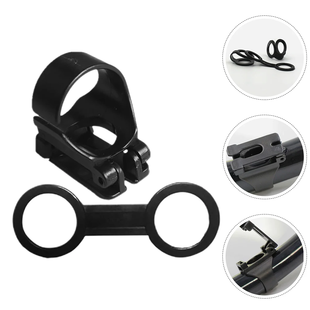 

1 set Snorkel Tube Keeper Diving Accessories Silicone Soft Clip Fits All Masks Lightweight Portable Easy Assemble Remove