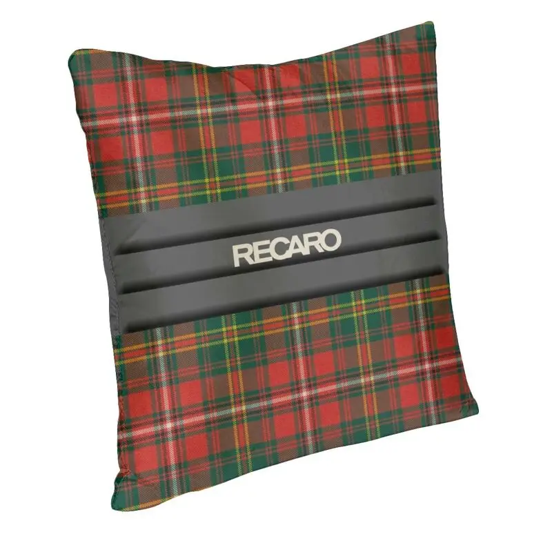 Scotland Tartan Plaid Recaros Pillow Case 45x45cm for Sofa Nordic Cushion Cover Square Pillowcase