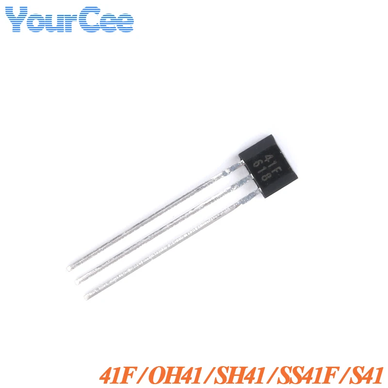 10 pz Interruttore del Sensore Ad Effetto Hall A3144 44E U18 49E 41F 3503 OH137 Elemento Hall Motore Elettrico Brushless 44E 49E SMD Ad Alta