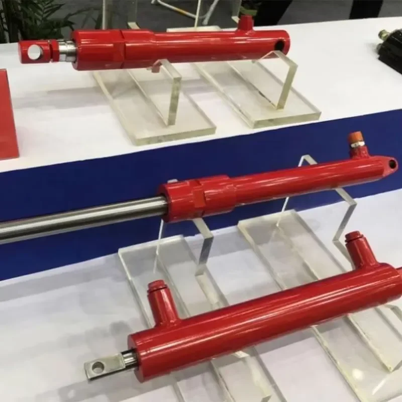 High-efficiency agricultural hydraulic cylinder products with flanged cylinders