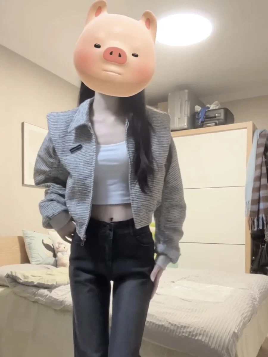 

Женские куртки Элегантная женская ветровка с капюшоном на шнурке на молнии с передним карманом Чистая простая базовая куртка с длинным рукавом Осень Зима